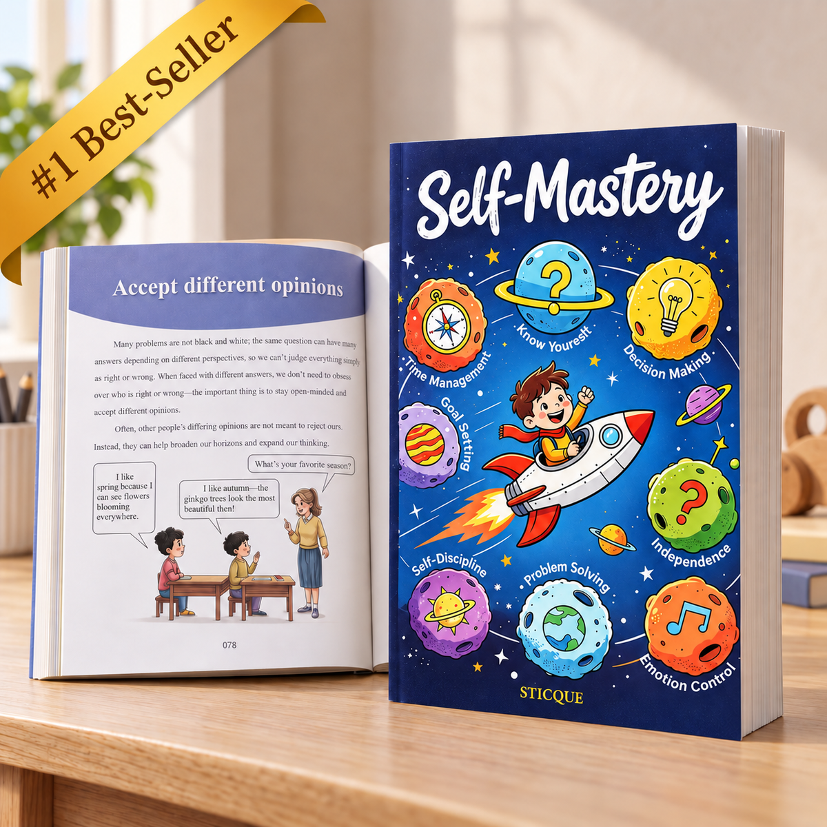 Self-Mastery Journal for Kids